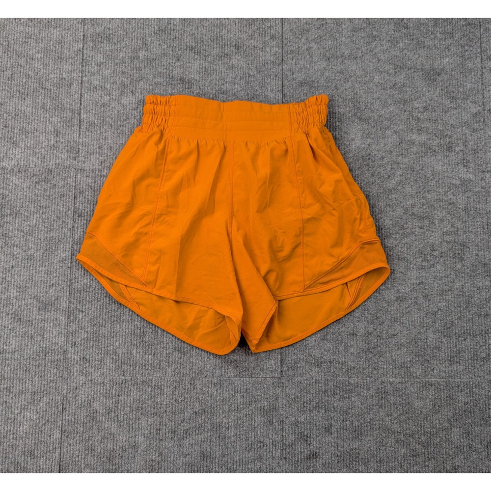 lululemon athletica Orange Athletic Shorts